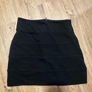Aritzia Talula Black Mini Skirt